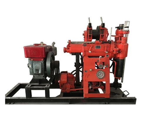 DI X-Y rosso - 100 sporcano l'impianto di perforazione idraulico pieno della trivellazione dell'acqua della perforatrice della prova